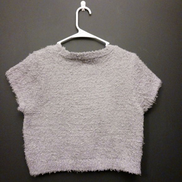 JOE BOXER Medium short sleeve gray womens top - Picture 3 of 3